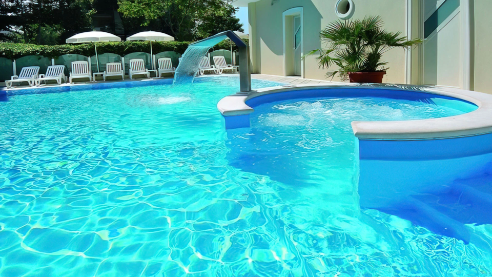Piscine de l&#39;hôtel Globus