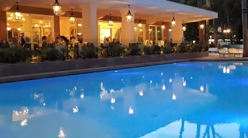 Outdoor swimming pool