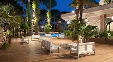 Pool patio