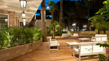 Pool patio