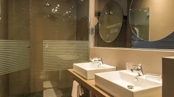 Detail of the wellness suite room