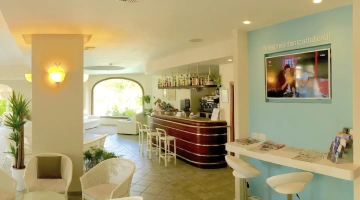 Zimmer mit Satellitenfernsehen, Lesezimmer, Bar, Veranda, Terrasse