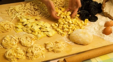 Homemade pasta
