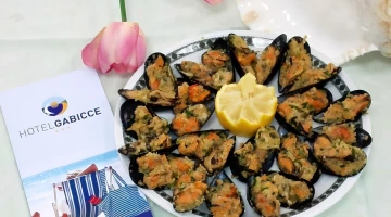 Mussels au gratin