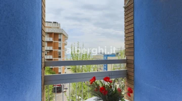 View from quadruple room