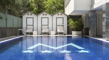 Outdoor swimming pool