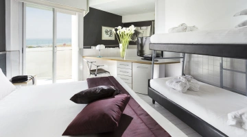 Standard double room with bunk bed