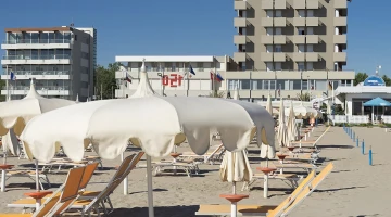 The Ascot Hotel overlooks the beach