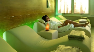 Relax in the relaxation area