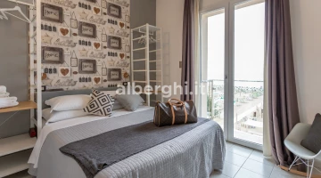 Chambre double économique avec vue sur la mer