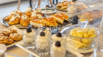 Buffet colazione: colazione brunch, prodotti fatti in casa