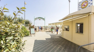 Accesso alla spiaggia bagno angelo 40